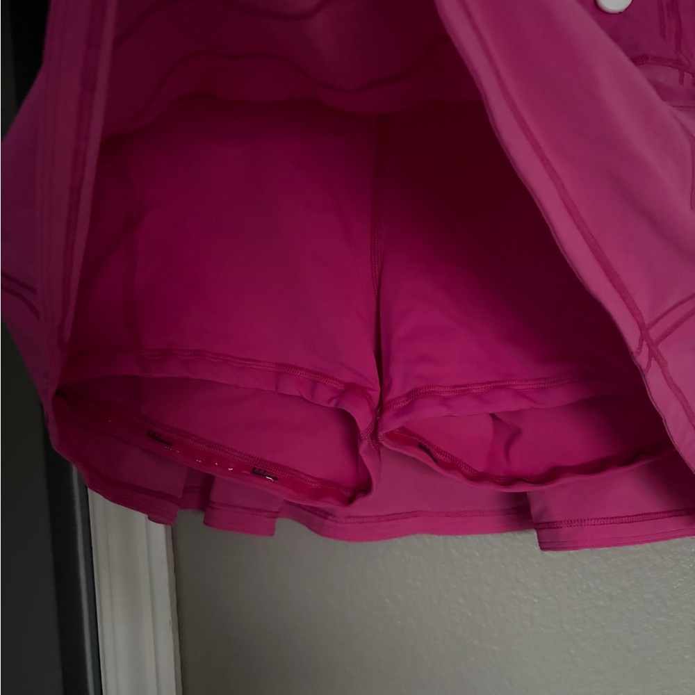Lululemon Pace Rival Skirt- Hot Pink - Picture 8 of 9